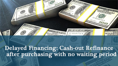 Cash-Out Refinance for Buyers with No Waiting Period